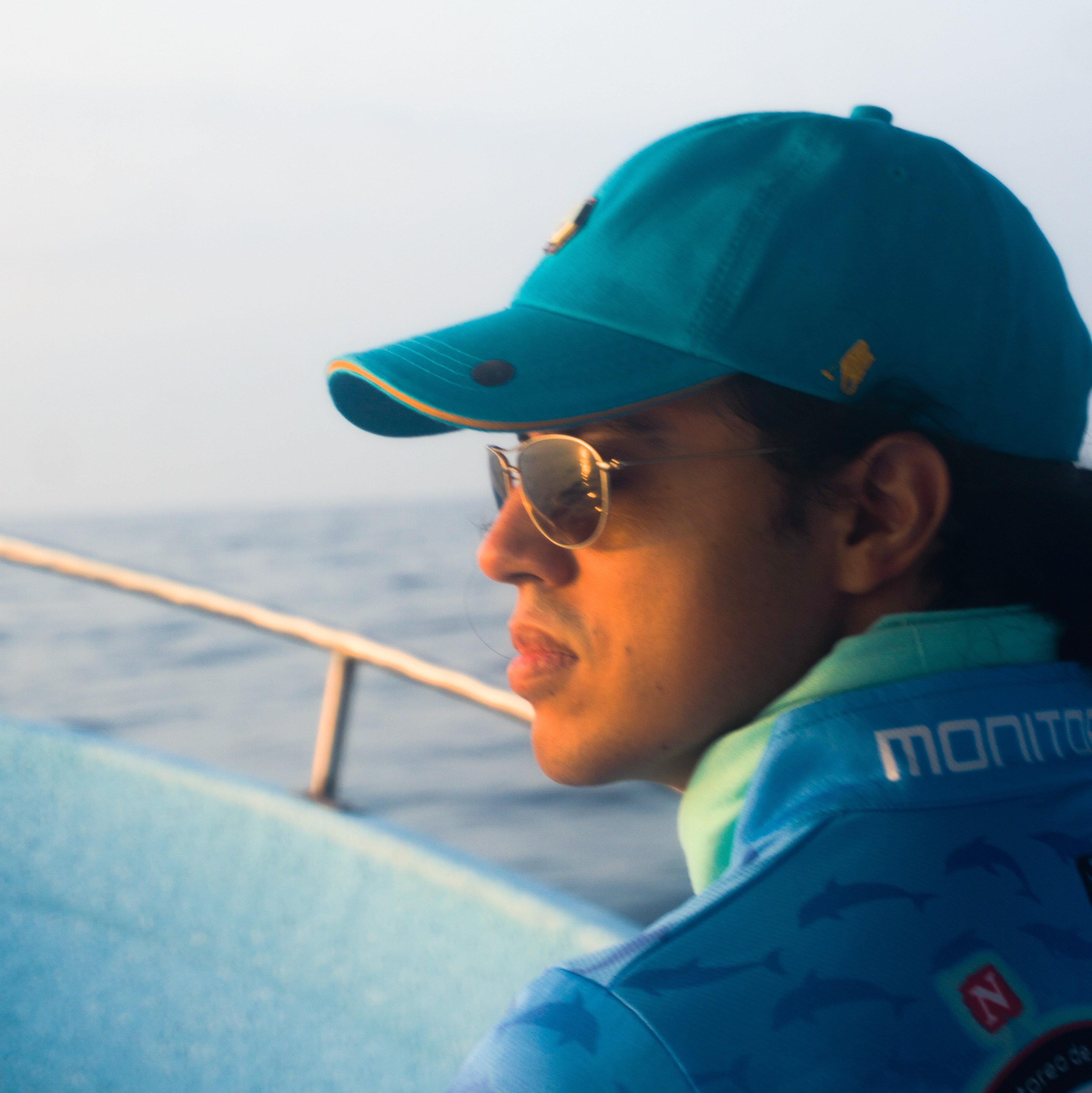 Arturo Bell Enríquez-García during marine fieldwork